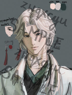 full render + concept art